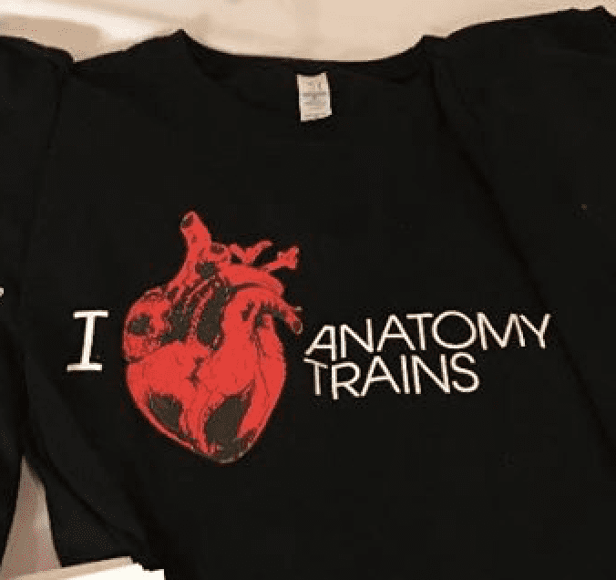 Anatomy Trains T-Shirts Image