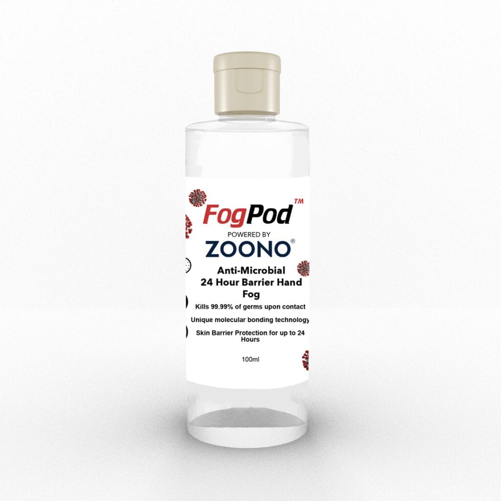 FogPod™ Zoono 24hr Hand Barrier Fog 100ml Product Thumbnail